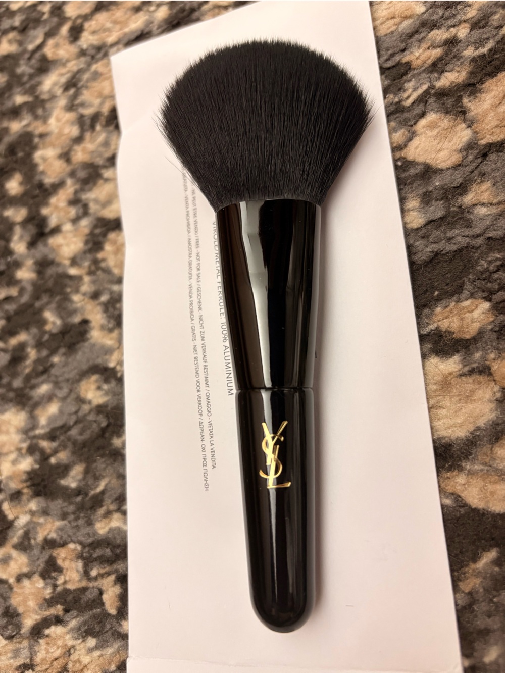Yves Saint Laurent makeup brush